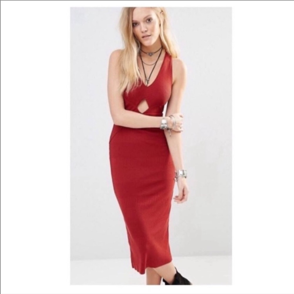 Free people all the right angles dress size M